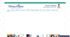 Desktop Screenshot of clinicaprisma.com.br